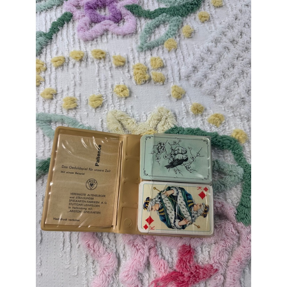 ASS Altenburger Patience Playing Cards Set German Solitaire‎ Game Vintage - Picture 4 of 14